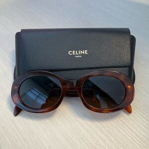 Celine Triomphe oval sunglasses